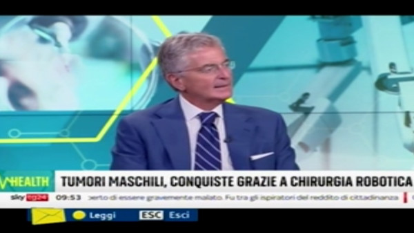 Sky TG24 - Health: il prof. Francesco Montorsi parla dei tumori urologici maschili